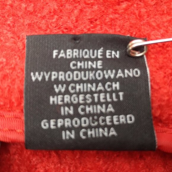 Tahari Ladies Size Small Red Off Set Zipper Closure Jacket - Picture 7 of 13